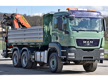 MAN TGS 33.440* PK 22002 - EH C + FUNK * 6x4  - Вантажівка з маніпулятором, Самоскид вантажівка: фото 4