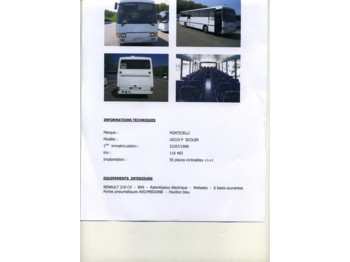 PONTICELLI LR210 P SCOLER - Автобус