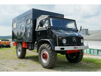 Будинок на колесах, Вантажівка Mercedes-Benz 4x4 Unimog S 404.1 H-Kennzeichen: фото 1
