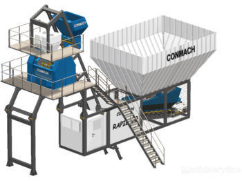Новий Бетонний завод CONMACH RapidKing-60 Compact Concrete Batching Plant - 55 m3/h: фото 1