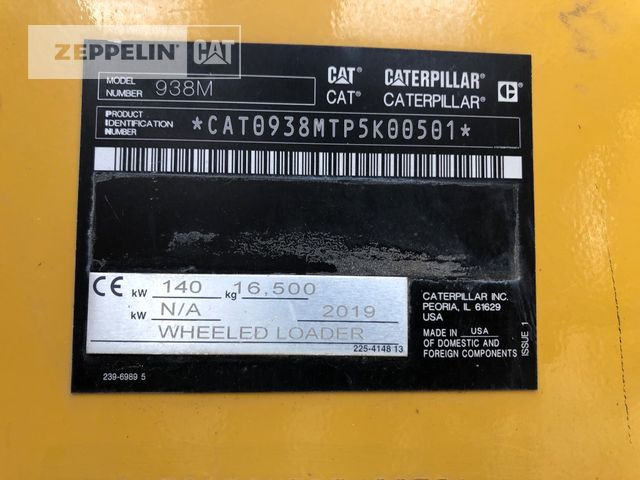 Колісний навантажувач Caterpillar 938M: фото 5