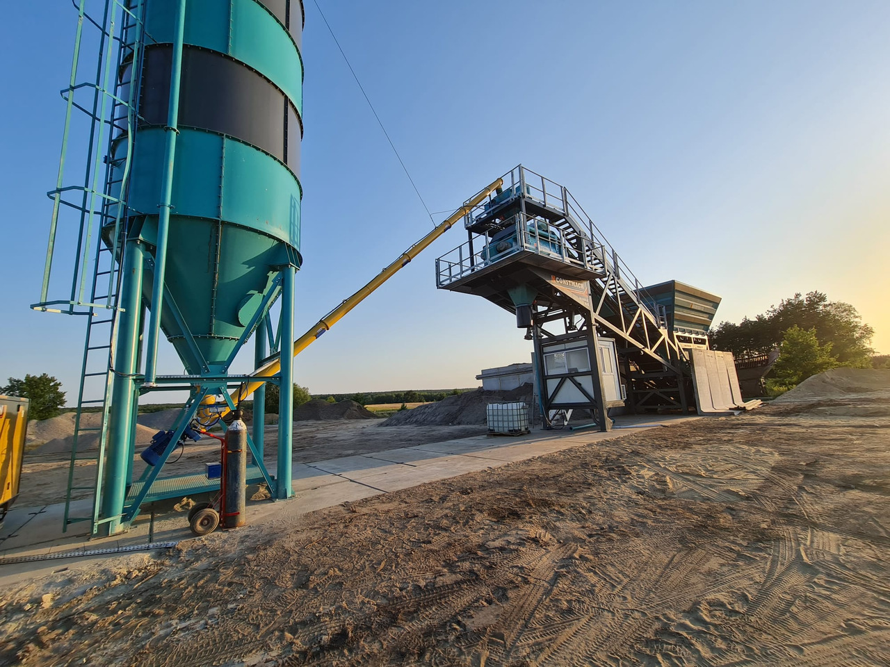Новий Бетонний завод Constmach Mobile Concrete Mixing Plant 60 m3/h: фото 10