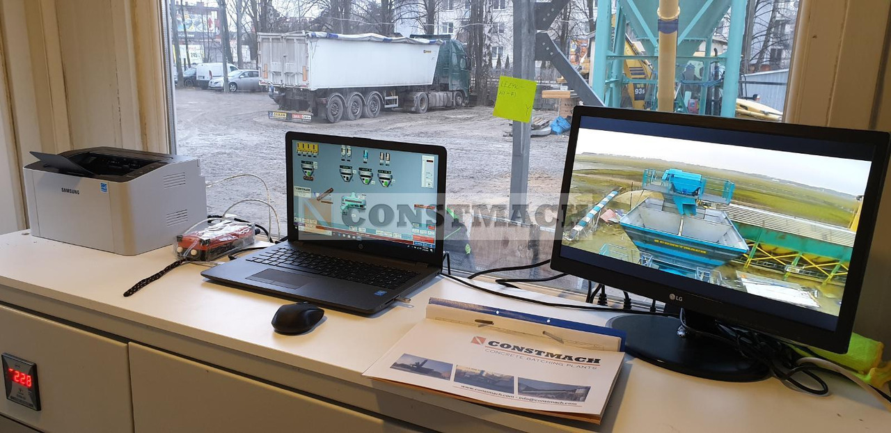 Новий Бетонний завод Constmach Mobile Concrete Mixing Plant 60 m3/h: фото 19