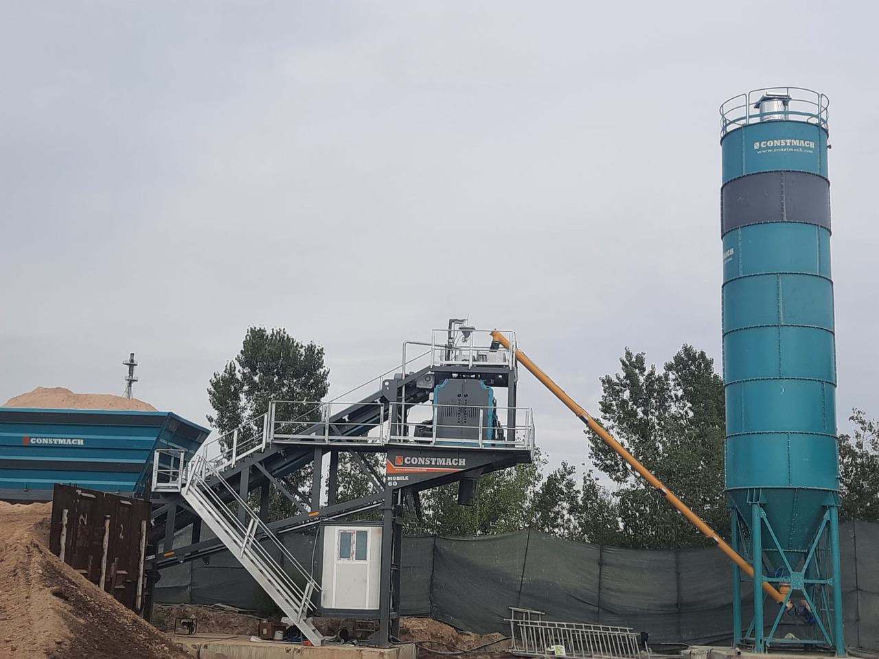 Новий Бетонний завод Constmach Mobile Concrete Mixing Plant 60 m3/h: фото 6