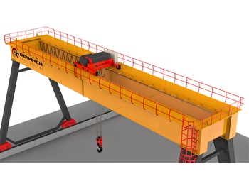 Новий Козловий кран DEWINCH 10 ton -5 Ton Gantry Crane  -Monorail Crane -Single Girder Crane: фото 4