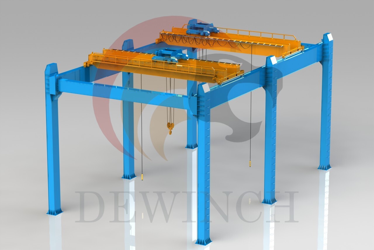 Новий Козловий кран DEWINCH 1ton -250 ton Overhead Crane: фото 12