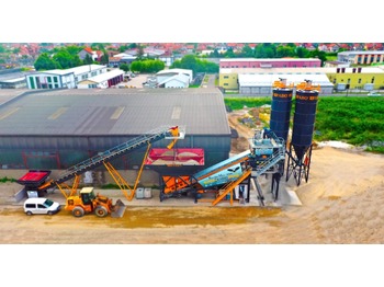 Новий Бетонний завод FABO TURBOMIX-100 Mobile Concrete Batching Plant: фото 1