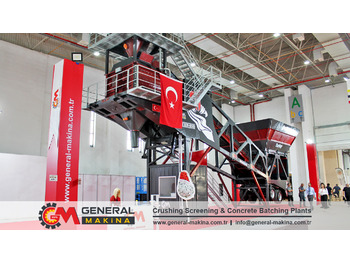 General Makina Titan 100 m3 Mobile Concrete Batching Plant - Бетонний завод: фото 1