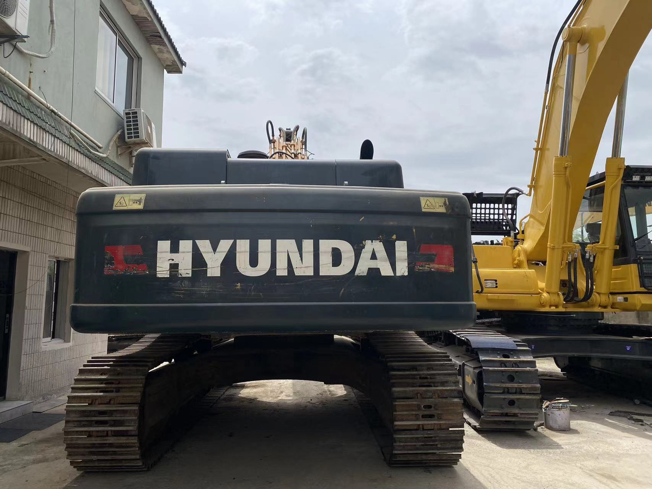Гусеничний екскаватор Korea made HYUNDAI used excavator good condition R485LVS best service on sale: фото 3