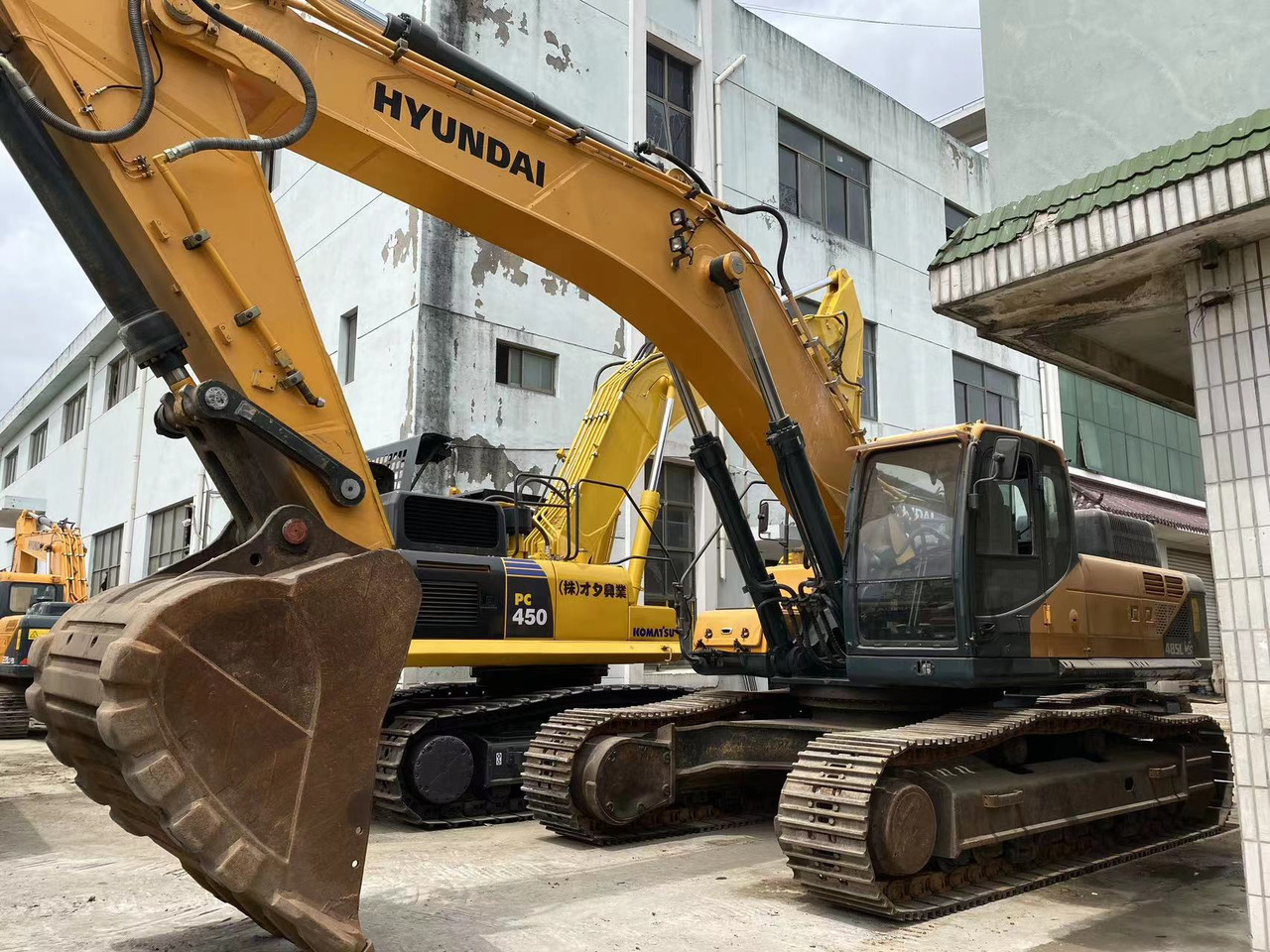 Гусеничний екскаватор Korea made HYUNDAI used excavator good condition R485LVS best service on sale: фото 2