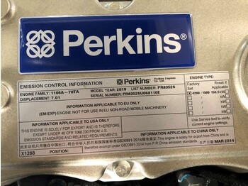 Новий Електричний генератор Perkins 165 kVA Supersilent generatorset: фото 4