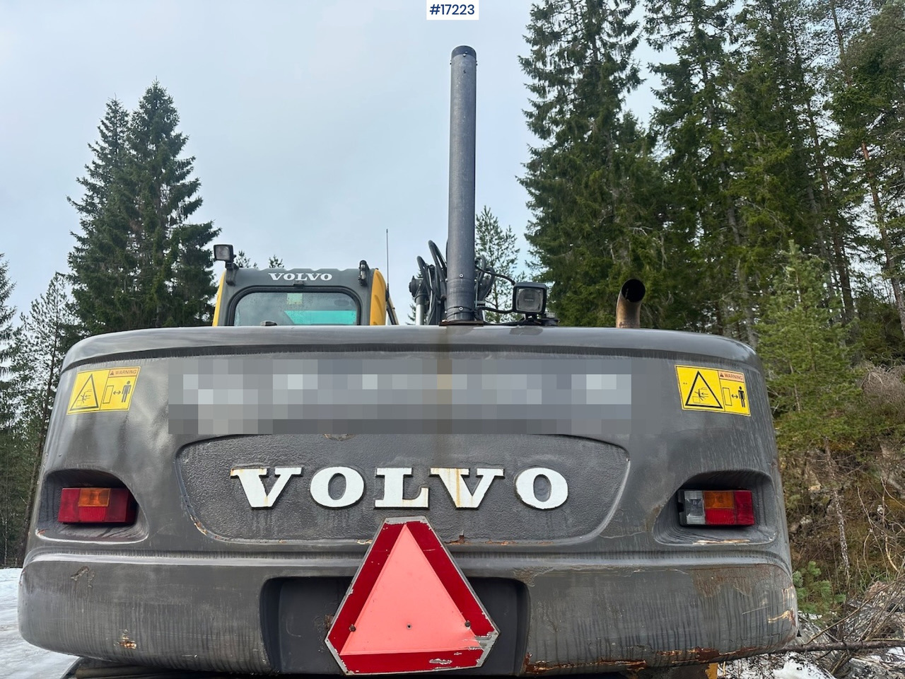 Екскаватор Volvo EW160B: фото 20