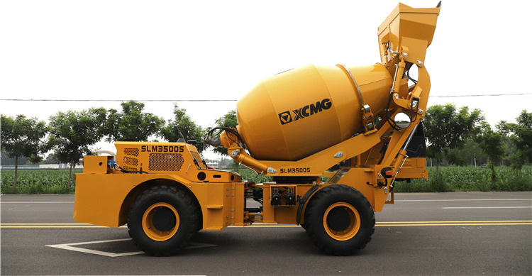 Новий Автобетонозмішувач XCMG Official SLM3500S Construction Equipments 3.5 Cubic Meters Self Loading Concrete Mixer: фото 12