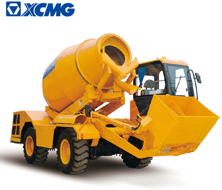 Автобетонозмішувач XCMG official SLM3500S 3 cubic meters concrete mixer truck concrete transit mixer: фото 6