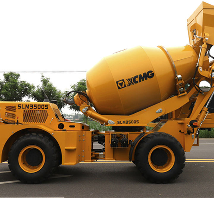 Автобетонозмішувач XCMG official SLM3500S 3 cubic meters concrete mixer truck concrete transit mixer: фото 7