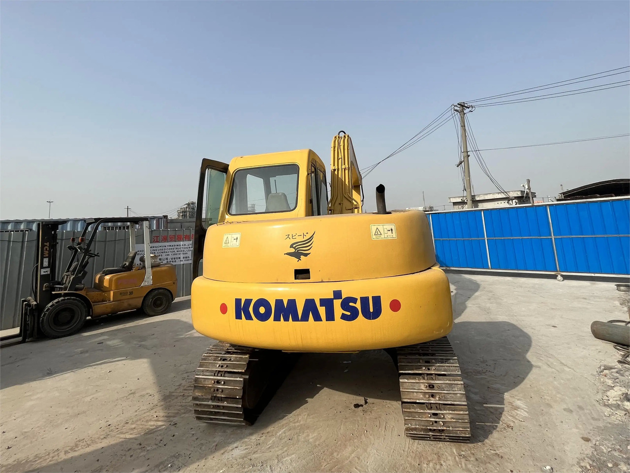 Гусеничний екскаватор komatsu used pc60-7 excavator/used 6ton excavator /Komatsu japan pc60-7 mini used excavator for sale Komatsu  excavator: фото 2