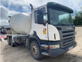 Автобетонозмішувач SCANIA P380 8x4 9m3 defect