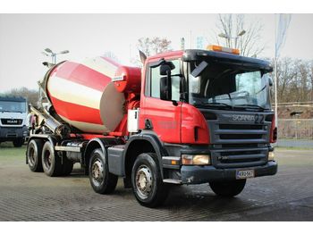 Автобетонозмішувач Scania P380 8X4 9m3 Trommel