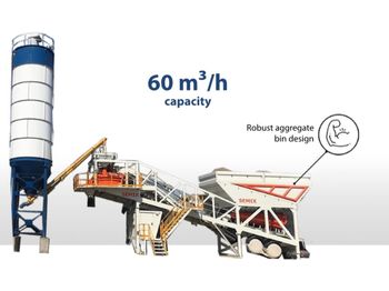 SEMIX Concrete Mixing Plant 60S - Бетонний завод