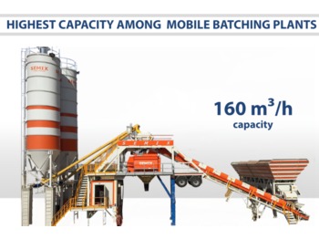 SEMIX Mobile Concrete Mixing Plant 160S4 - Бетонний завод