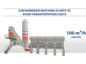 SEMIX SEMIX Compact Concrete Batching Plant 100 m³/h Containerised - Бетонний завод