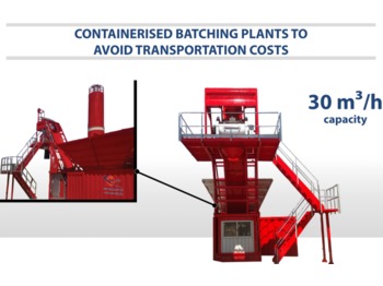 SEMIX SEMIX Compact Concrete Batching Plant 30 m³/h Containerised - Бетонний завод