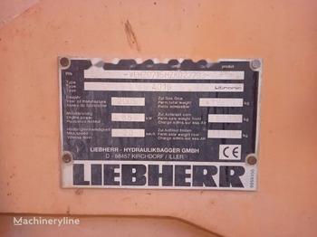 Колісний екскаватор LIEBHERR A 316