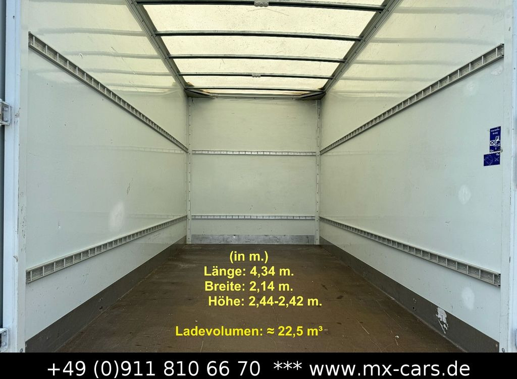 Фургон з закритим кузовом Iveco Daily 35s14 Möbel Koffer Maxi 4,34 m 22 m³ Klima: фото 10