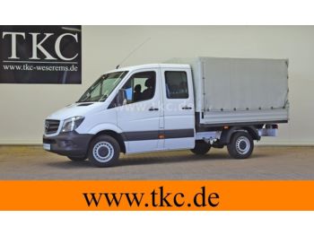 Новий Легка бортова вантажівка, Вантажопасажирський фургон Mercedes-Benz Sprinter 213 313 CDI Doka Pritsche Klima #78T441: фото 1