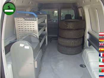 Суцільнометалевий фургон VW Caddy 1.6 TDI Maxi Werkstattregal KLIMA: фото 1