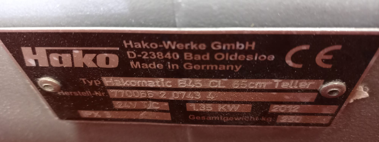 Підлогомийна машина HAKO Hakomatic B45 CL: фото 7