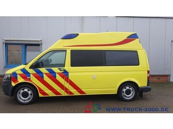 Карета швидкої допомоги Volkswagen T5 2.0 TDI Ambulance Mobile RTW Scheckheft 1.Hd: фото 1