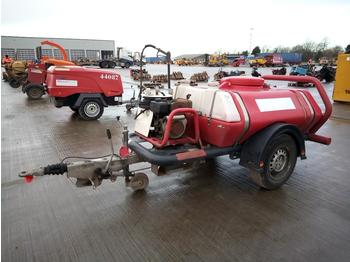  Brendon Bowsers Single Axle Plastic Water Bowser, Yanmar Pressure Washer - Мийка високого тиску