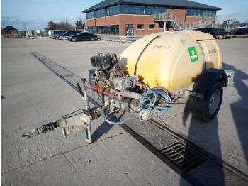  Western Single Axle Plastic Water Bowser, Yanmar Pressure Washer (Spares) - Мийка високого тиску