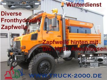 UNIMOG U 2150 Winterdienst Div Zapfwellen + Hydraulik - Підмітально-прибиральна машина