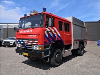 Ginaf 4x4 FireTruck - Double Cabin - Rosenbauer Pump - Hoses - 2800L Tank - Incl Equipment - 05/2019 APK - Пожежна машина