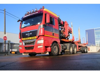 Лісовоз MAN TGX 26.480 BLS+FAYMONVILLE-EXTANDABLE+JONSERED 2490 (bj 2010)