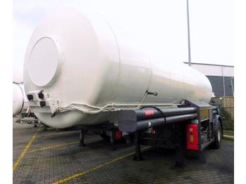 Напівпричіп цистерна Для транспортування газу BURG CO2, Carbon dioxide, gas, uglekislota: фото 1
