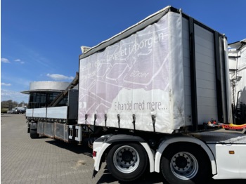 DAPA City trailer with HMF 910 - Бортовий напівпричіп/ Платформа