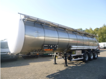 Напівпричіп цистерна Для транспортування хімікатів Burg Chemical tank inox 37.5 m3 / 1 comp: фото 1