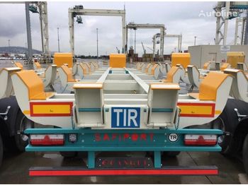 Новий Контейнеровоз/ Змінний кузов напівпричіп Для транспортування контейнерів CANGÜLLER TREYLER İn Port Container Carrier: фото 1
