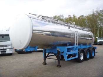 Цистерна напівпричіп Melton Food tank inox 26 m3 / 1 comp