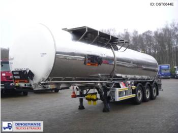 Напівпричіп цистерна Для транспортування бітуму Crossland Bitumen tank inox 31.8 m3 / 1 comp: фото 1