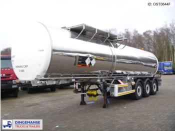 Напівпричіп цистерна Для транспортування бітуму Crossland Bitumen tank inox 31.8 m3 / 1 comp: фото 1