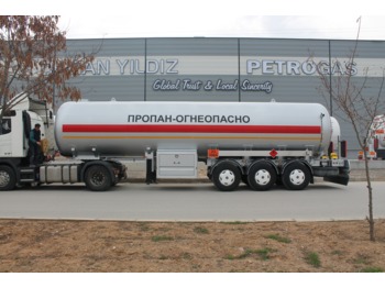Напівпричіп цистерна Для транспортування газу DOĞAN YILDIZ SEMI TRAILER LPG TANL: фото 1