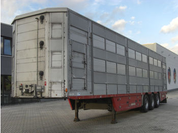 Pezzaioli SBA63U / 3 Achsen / BPW-Achsen / 3 Stock  - Для перевезення худоби напівпричіп