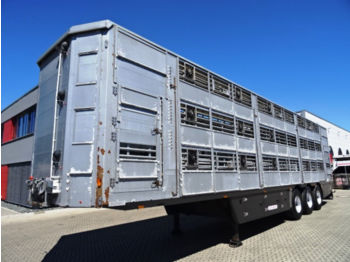 Pezzaioli SBA63 U/ 3 Stock !!! / LIFTACHSE/Hubdach  - Для перевезення худоби напівпричіп