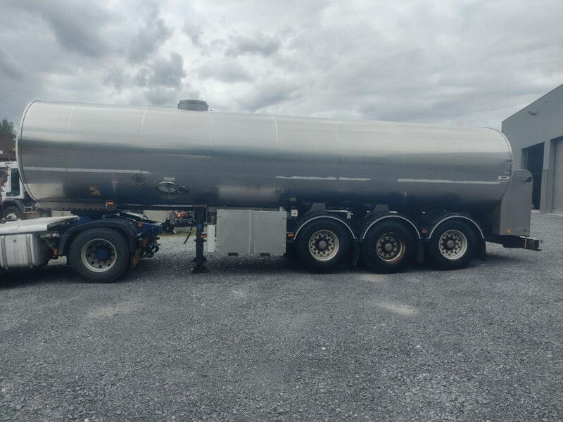Напівпричіп цистерна Для транспортування молока ETA TANK IN STAINLESS STEEL INSULATED - 29000 L: фото 3