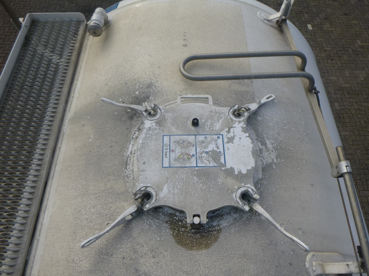 Напівпричіп цистерна Для транспортування борошна Feldbinder Powder tank alu alu 49 m3 / 1 comp: фото 31