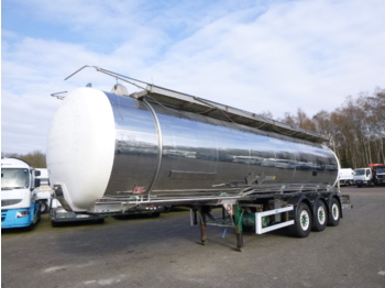 Напівпричіп цистерна Для транспортування хімікатів Indox Chemical tank inox 35 m3 / 1 comp: фото 1